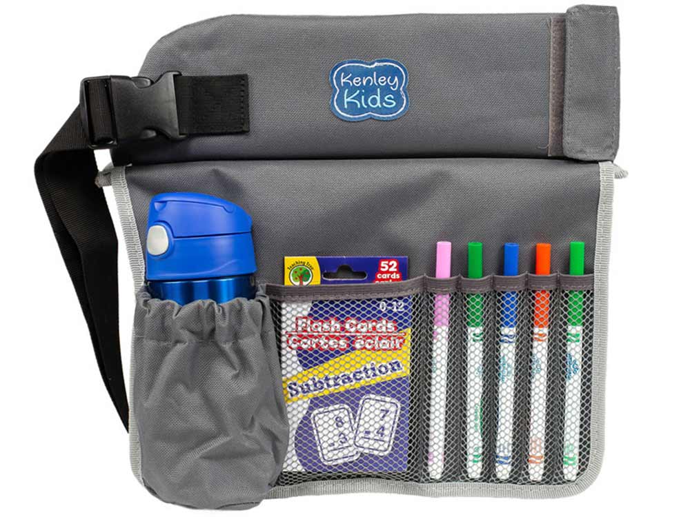 toddler travel tray pockets storage